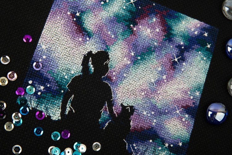 Набор для вышивания «Лучшие подруги во Вселенной» — картинка 2