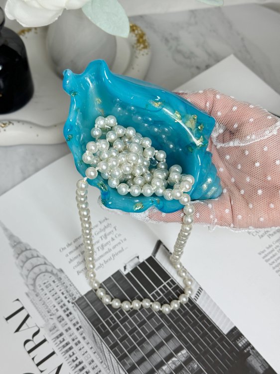 Силиконовый молд - Ракушка №2, 15x6,3см, 1 шт. — картинка 7