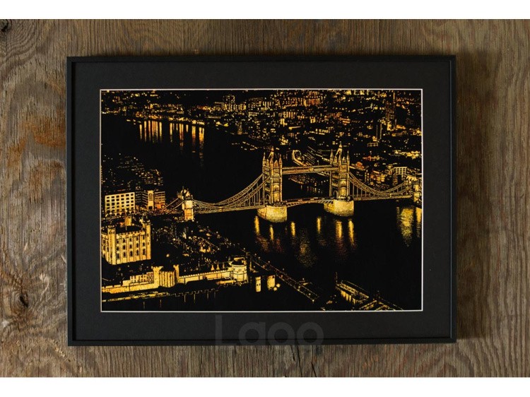 Скретч-набор «Лондон» — картинка 16