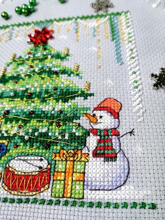 Набор для вышивания «Новогодняя ёлка» — картинка 4