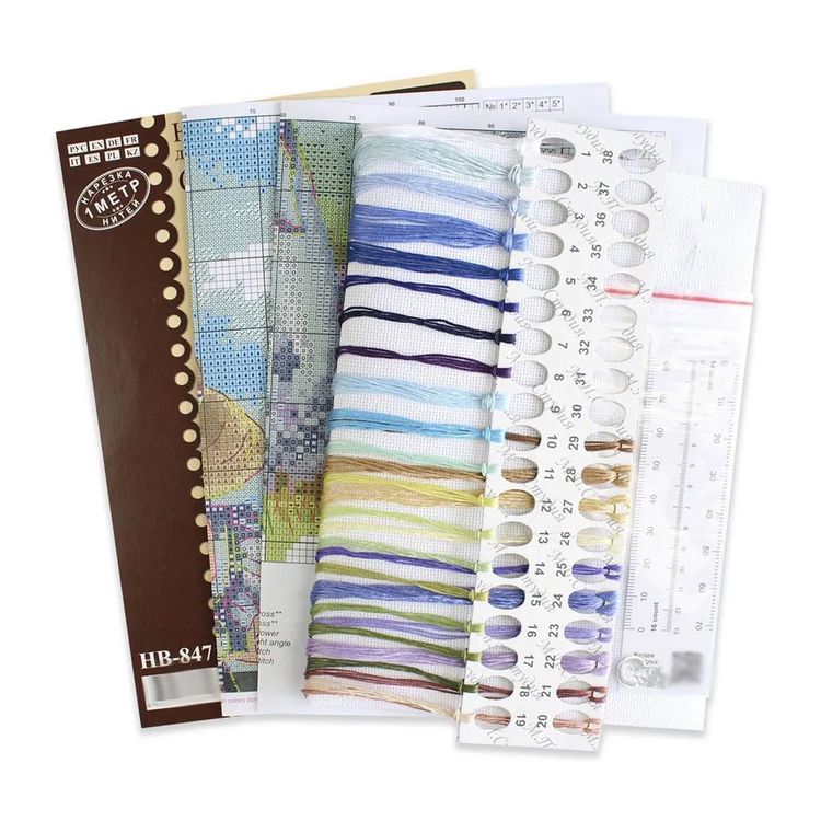 Набор для вышивания «Лавандовая прогулка» — картинка 2