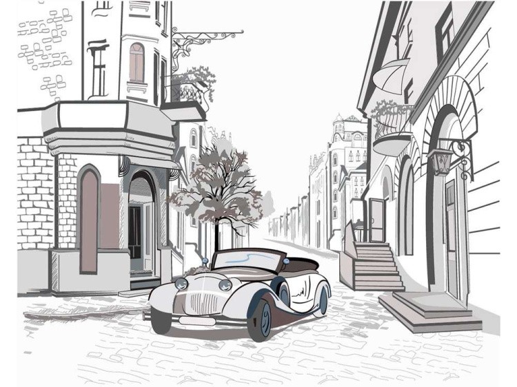 Набор для вышивания «На мостовой» — картинка 2