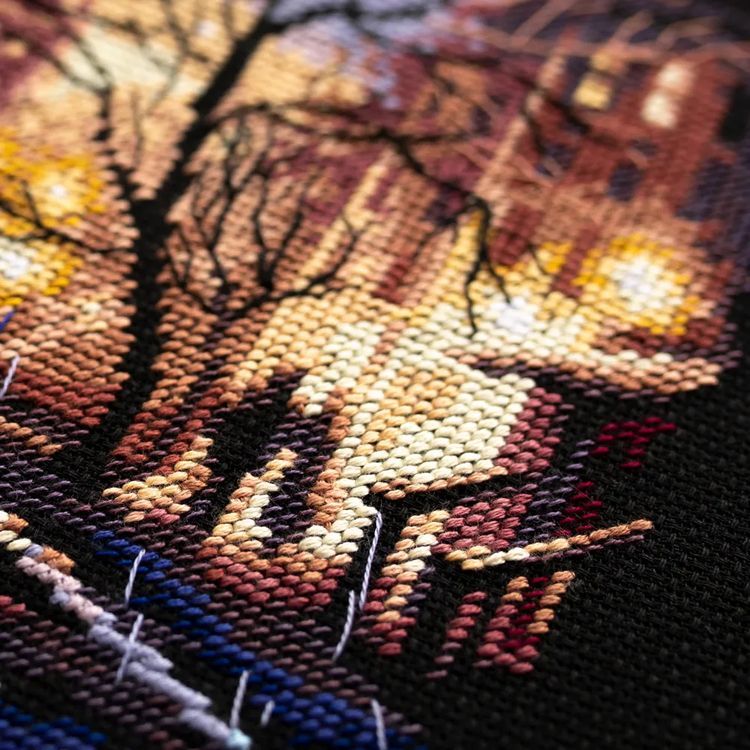 Набор для вышивания «Ночной трамвай» — картинка 4