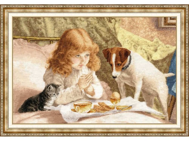 Набор для вышивания «Утренняя молитва» — картинка 2