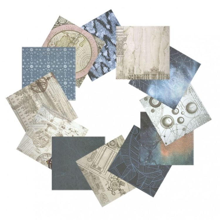 Набор бумаги для скрапбукинга «Теплые сумерки» 30,5x30,5 см — картинка 3