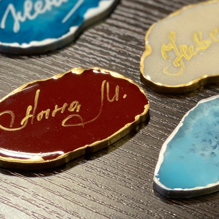 Жидкая поталь - Золото 40мл, ResinArt — картинка 3