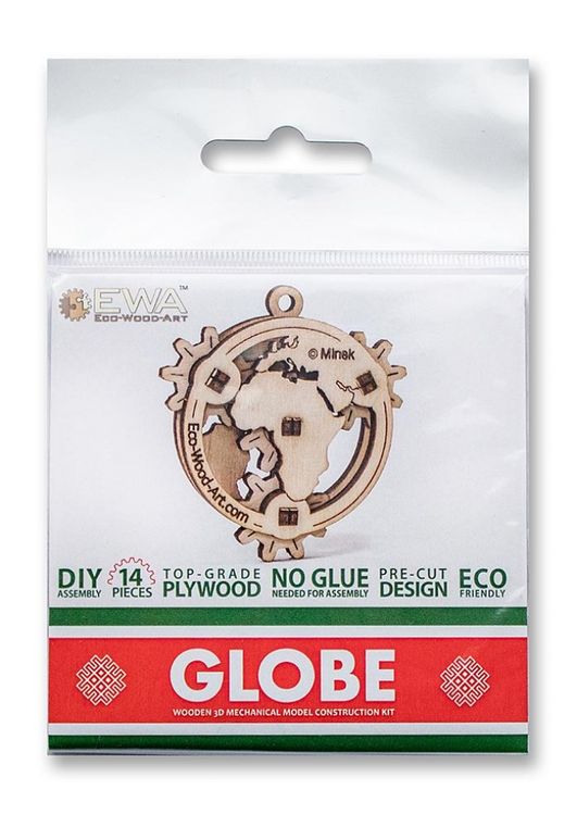 Конструктор из дерева «Эвик: Глобус», Eco Wood Art — картинка 3