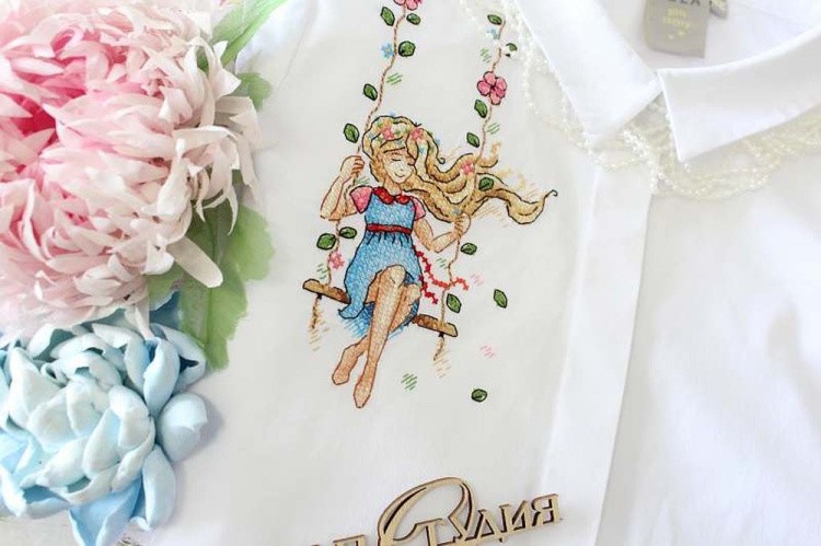 Набор для вышивания «Мечтательница» — картинка 2