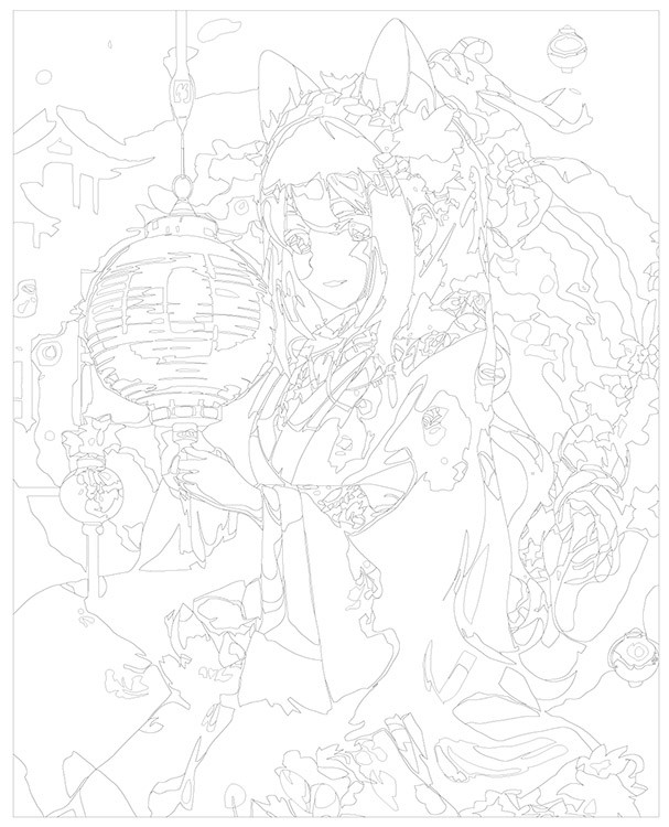 Картина по номерам «Genshin Impact Геншин Импакт: Аяка 3» — картинка 3