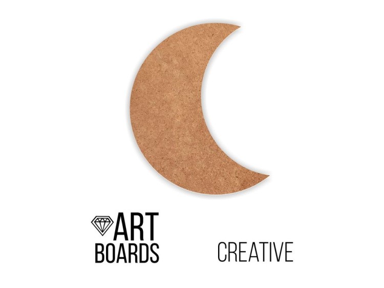 Заготовка ART Board Creative Moon, 30х25 см, Craftsmen.store