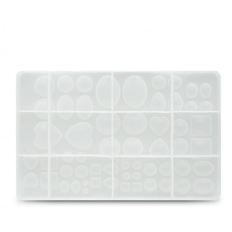 Силиконовый молд для кабошонов Epoxy Master, 25,5х16 см — картинка 2