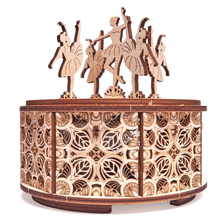 Конструктор из дерева «Танцующие балерины», Wood Trick — картинка 6