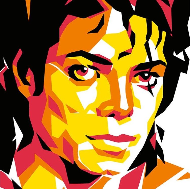 Картина по номерам «Майкл Джексон»