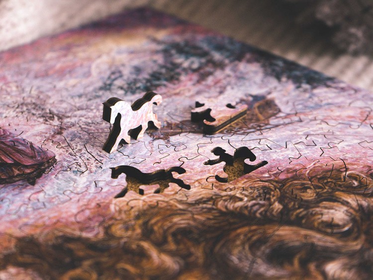 Деревянные пазлы DAVICI «Зимние сны (Winter dreaming)» — картинка 12