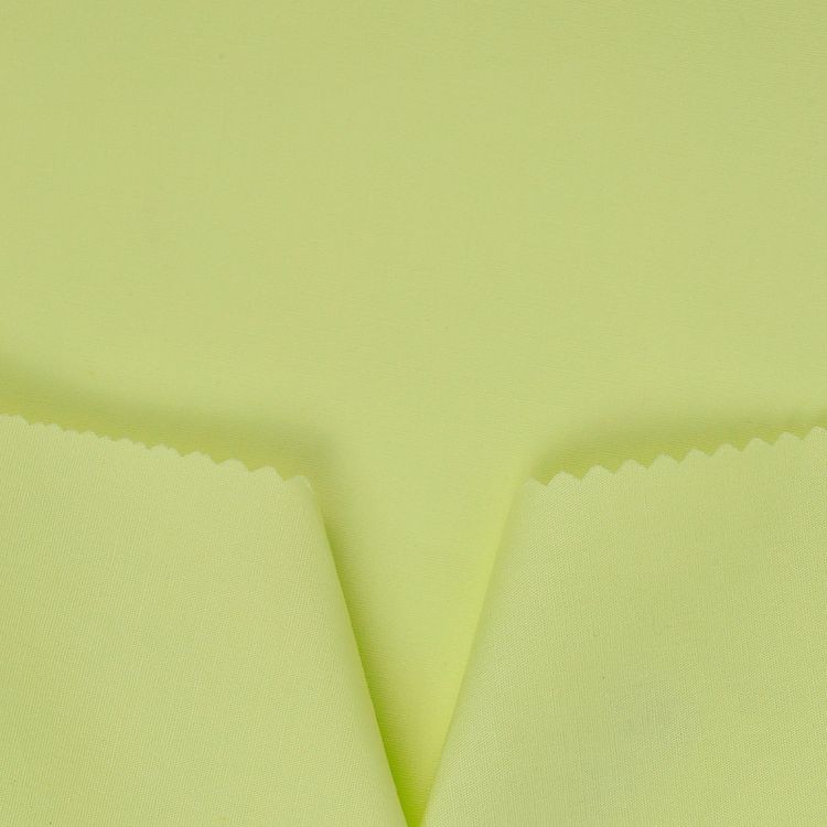 Ткань Поплин стрейч, 1 м х 150 см, 125 г/м², цвет: бледно-желтый, TBY — картинка 3