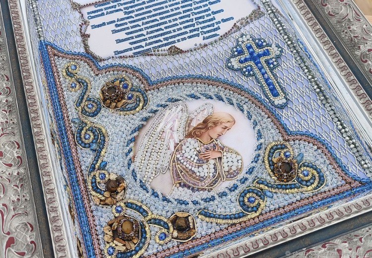 Вышивка Образа в каменьях «Молитва о процветании дел» — картинка 2