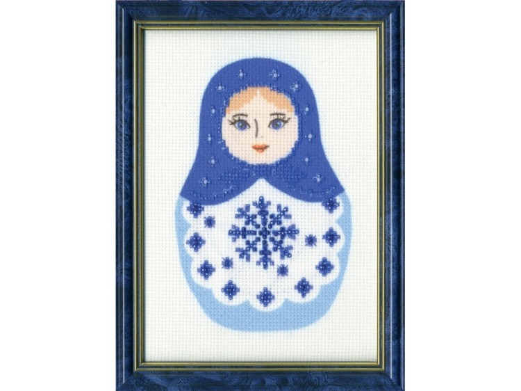 Набор вышивки бисером «Снежинка» — картинка 2