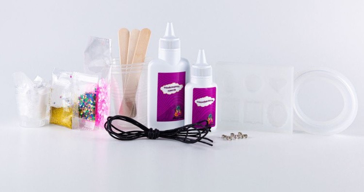 Набор для творчества с эпоксидной смолой «Украшения» — картинка 2