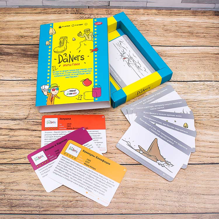 Настольная игра «DaNetS. Мультики» — картинка 7