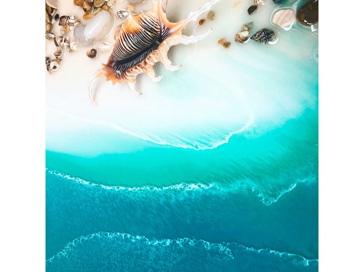 Галька морская фракции 1-5 мм, 500 г, ResinArt — картинка 4