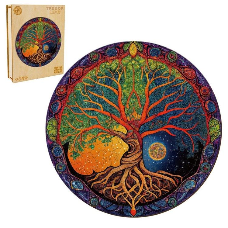 Деревянные пазлы «Древо Жизни M», Woodbests — картинка 2
