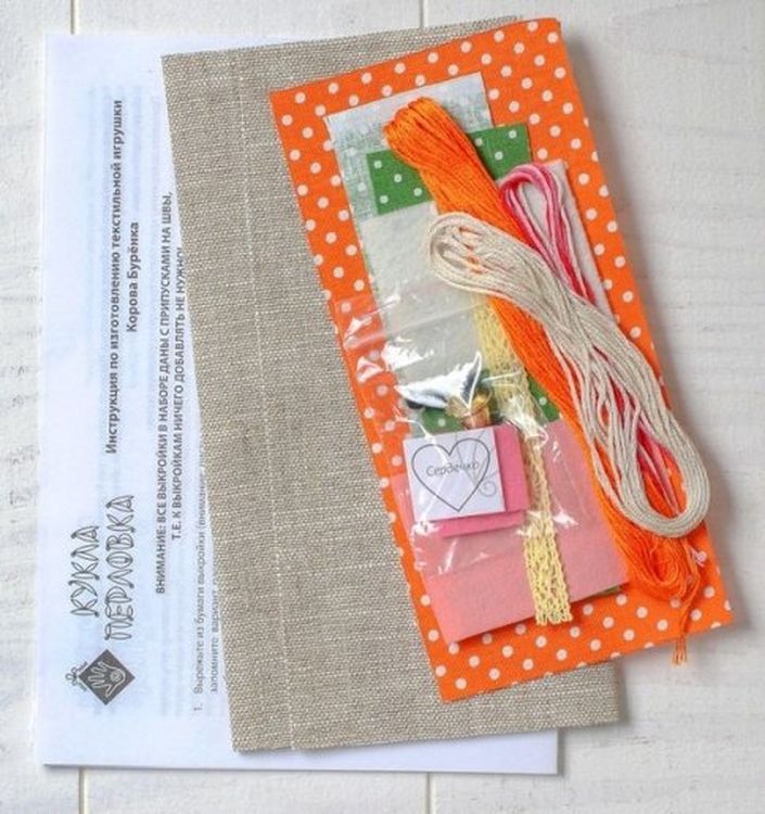 Набор для шитья «Корова Буренка» — картинка 5