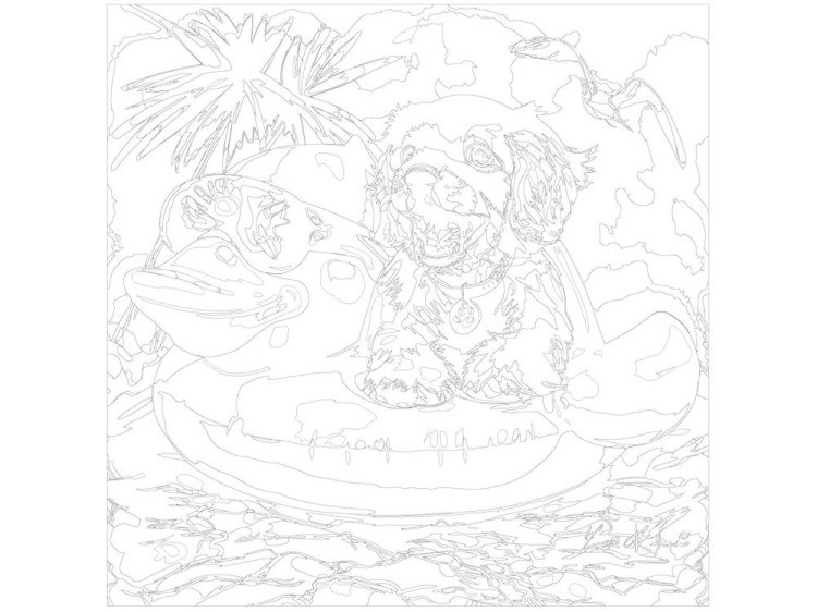 Картина по номерам «На отдыхе» — картинка 3