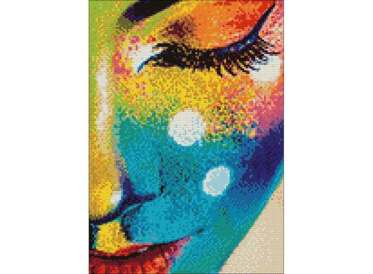 Алмазная вышивка «Праздник красок» — картинка 2