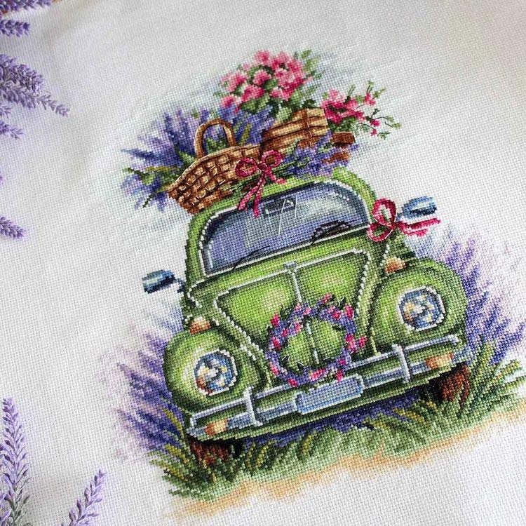 Набор для вышивания «По цветущим полям» — картинка 5