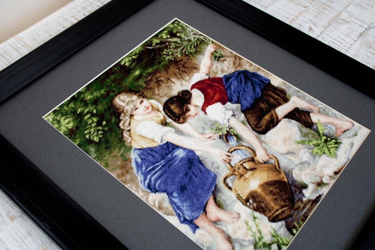 Набор для вышивания «У Фонтана» — картинка 2