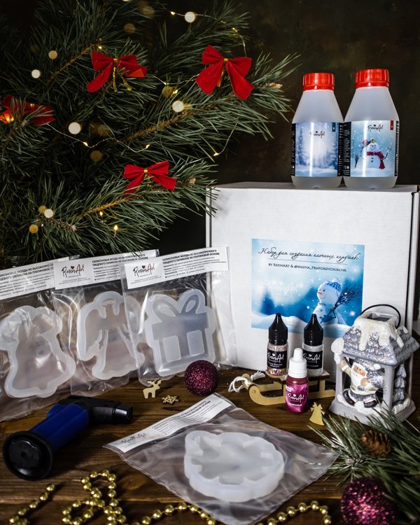 Набор для создания 12 шт. елочных игрушек №3 Masha_Praporshchikova — картинка 3