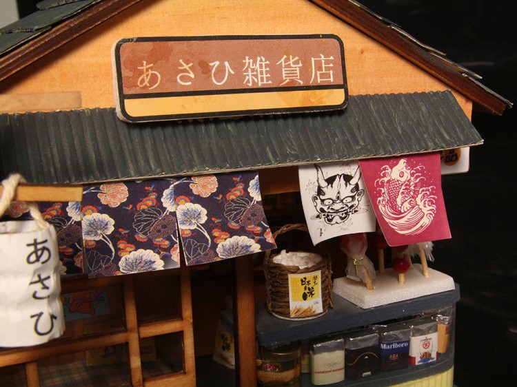 Набор для создания миниатюры (румбокс) «Бакалейная лавка» — картинка 8