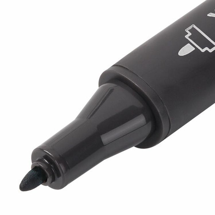 Маркер для скетчинга двусторонний 1 мм - 6 мм BRAUBERG ART CLASSIC, цвет: аквамарин — картинка 4