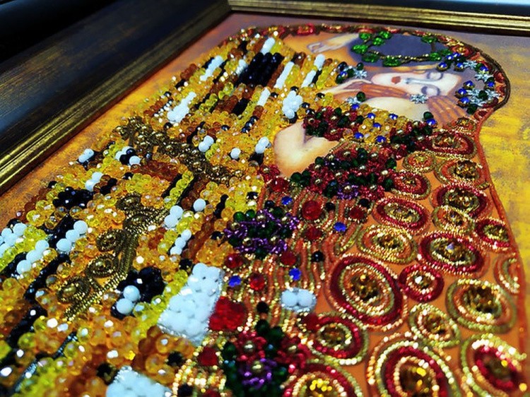 Набор вышивки хрустальными камнями «Поцелуй» — картинка 8