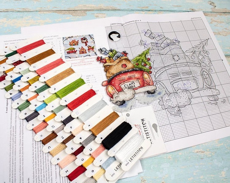 Набор для вышивания «Christmas Toys Kit nr.4» — картинка 7