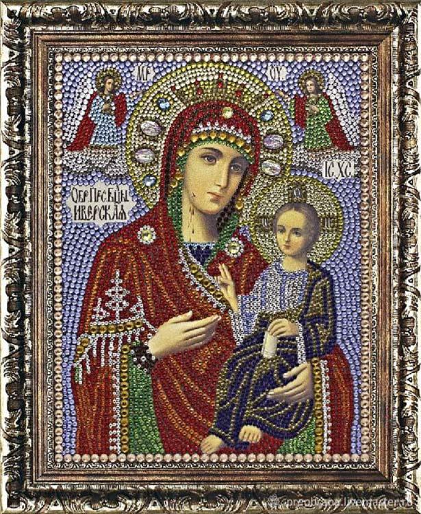 Термостразы «Иверская Богородица» — картинка 2