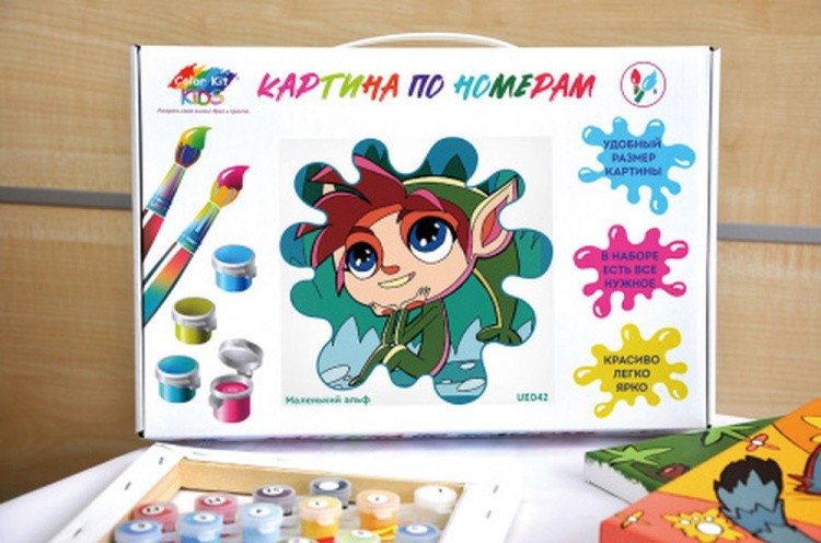 Картина по номерам «Маленький эльф» — картинка 2