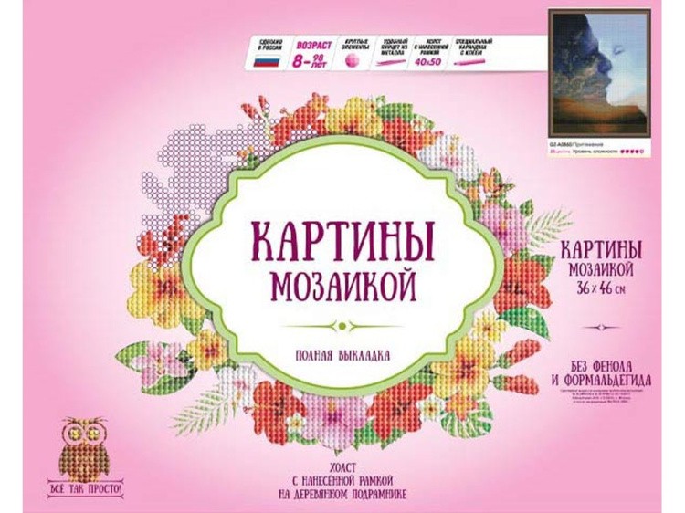 Алмазная вышивка «Притяжение» — картинка 2