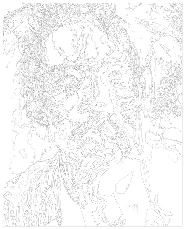 Картина по номерам «Рэпер Pharaoh Фараон 3» — картинка 3