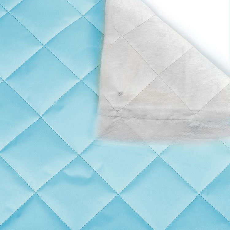 Ткань стежка ниточная Dewspo, ромб 5,5 см, 5 м x 150 см, 230 г/м², цвет: голубой, TBY — картинка 2