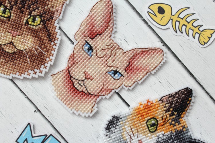 Набор для вышивания «Кто сказал Мяу?» — картинка 5