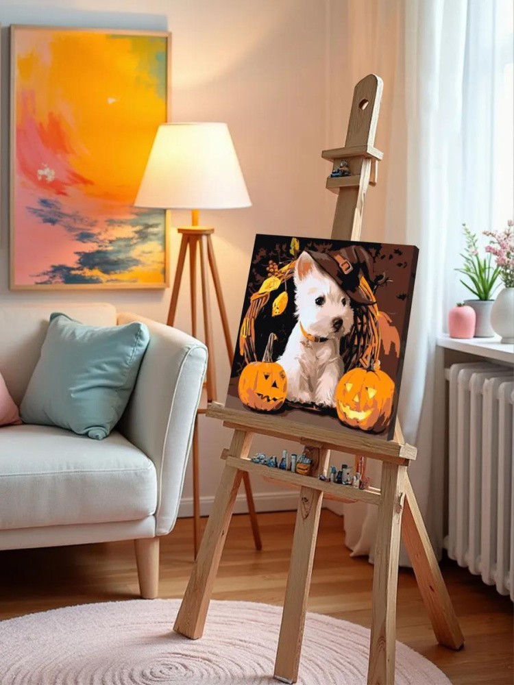 Картина по номерам «Счастливого Хэллоуина» — картинка 9