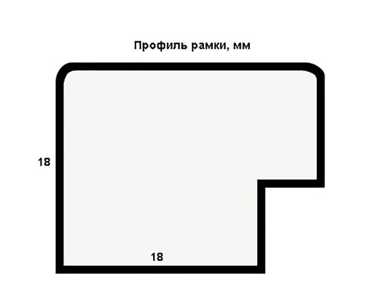 Рамка без стекла для картин «Sasha» — картинка 2