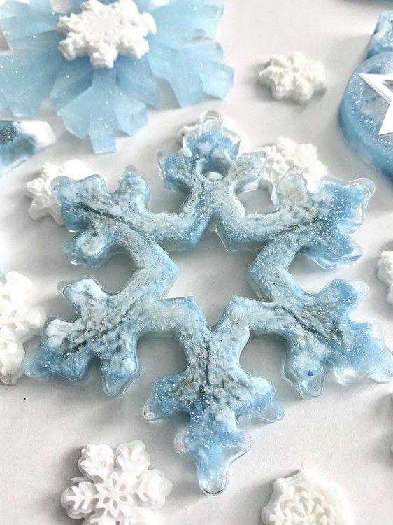 Набор для создания картины эпоксидной смолой Новогодний набор №5, Art Blong — картинка 7