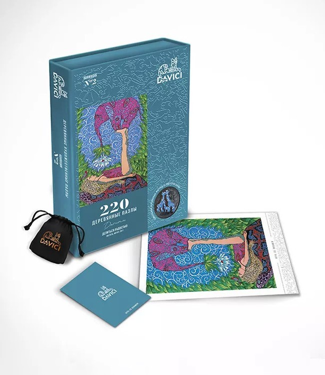 Деревянные пазлы DAVICI «Делиться радостью» — картинка 10