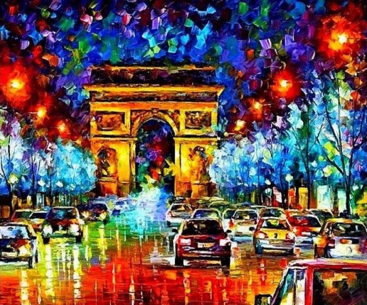 Алмазная вышивка «Триумфальная арка» — картинка 2