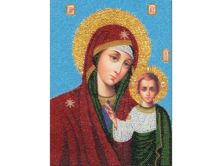 Набор вышивки бисером «Образ Божией Матери «Казанская»»