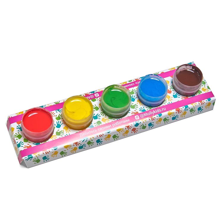 Развивающие пальчиковые краски «Рисуем с мамой. Животный мир» — картинка 3