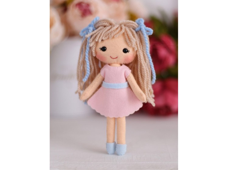 Набор для шитья игрушки «Куколка Аня»