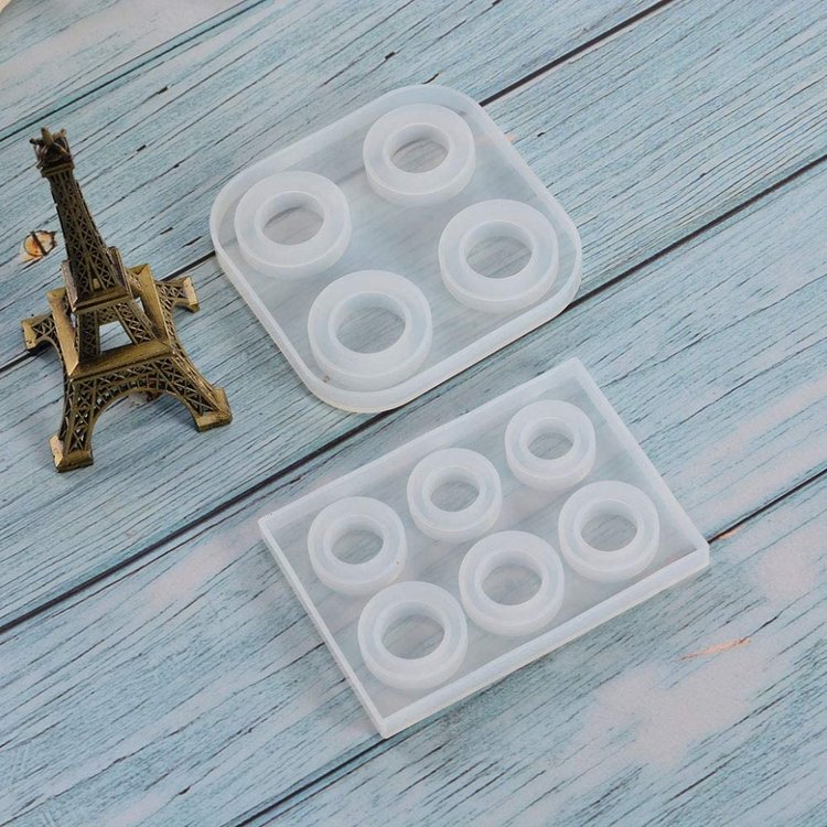 Силиконовый молд - Кольца, набор 2 шт. — картинка 4